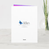 Carte 3ème anniversaire de l'arc-en-ciel Unicorn c (Dos)