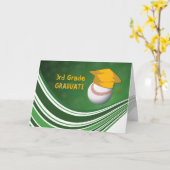 Carte 3ème Obtention du diplôme de catégorie, boule du (Fleur jaune)