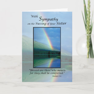 Carte 4081 Soeur Sympathy Arc-en-ciel