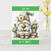 CARTE **40** A L'AIR TRÈS BIEN SUR VOUS ! JOYEUX ANNIVER (Fleur jaune)