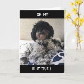 CARTE **40** A L'AIR TRÈS BIEN SUR VOUS ! JOYEUX ANNIVER (Fleur jaune)