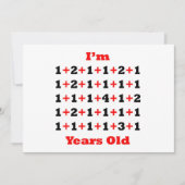 Carte 40 Ans B Rouge (Devant)