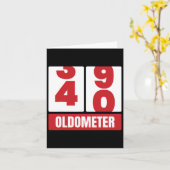 Carte 40e 40 Anniversaire Drôle Cadeau Hommes Femmes Old (Fleur jaune)