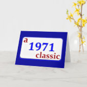 Carte 40e anniversaire (Fleur jaune)