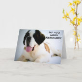 CARTE 40E ANNIVERSAIRE - AVEZ-VOUS BESOIN D'ÊTRE SECOURU (Fleur jaune)