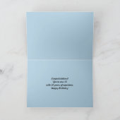 Carte 40e anniversaire Crazy Kitten (Intérieur)