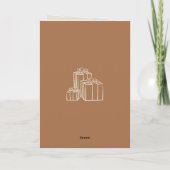 Carte 40e anniversaire d'ami (Dos)