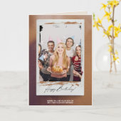 Carte 40e anniversaire d'ami (Fleur jaune)