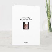 Carte 40e anniversaire de John (Dos)