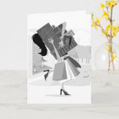 Carte 40e ANNIVERSAIRE DE LA MÈRE OCCUPÉE ET SPÉCIALE (Fleur jaune)