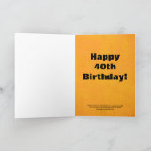 Carte 40e anniversaire de la préhistoire (Intérieur)