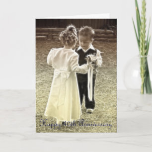 Carte 40e anniversaire de mariage Joyeux Anniversaire