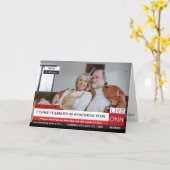 Carte 40e Anniversaire Drôle Breaking TV News Fabuleux (Fleur jaune)