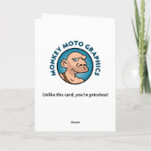 Carte 40e anniversaire du fils (Dos)