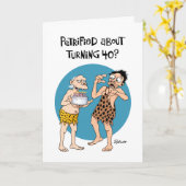 Carte 40e anniversaire du fils (Fleur jaune)