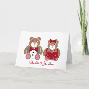Carte 40e anniversaire du mariage de rubis