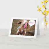 Carte **40e ANNIVERSAIRE" DU PETIT "ANCIEN" MOI **ANCIEN (Fleur jaune)