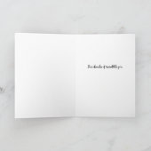 Carte 40e anniversaire Floral (Intérieur)