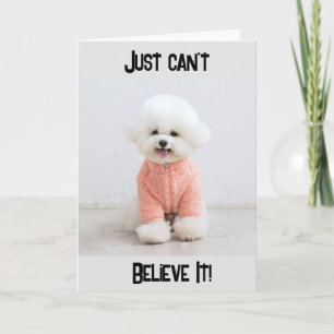 Carte "40e ANNIVERSAIRE ? ? ? NE PEUT JUSTE PAS CROIRE L