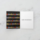 Carte 40e anniversaire Rock and Roll Guitar ajouter Nom (Intérieur)