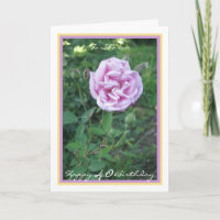 40e anniversaire Sharon Rose Elegant Gold Frame