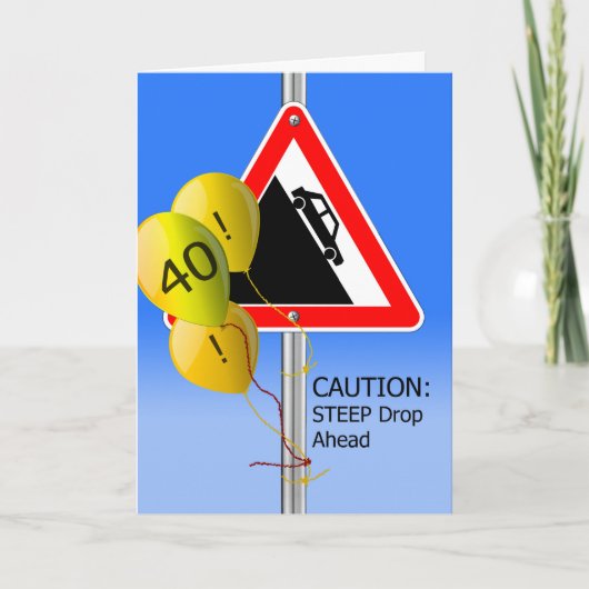 Carte 40e anniversaire sur la colline Signal, Ballons de (Devant)