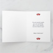 Carte 40e Anniversary Ruby Hearts (Intérieur)