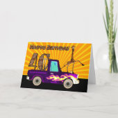 Carte 40e, Pourquoi cette girafe est comme la foudre à l (Devant)