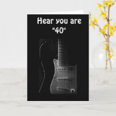 Carte "40ème" ANNIVERSAIRE HUMOUR-PARI VOUS POUVEZ "ENCO (Fleur jaune)