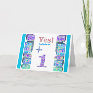 Carte 41 51 61 71 81 91 101 Années Jeune! Joyeux anniver
