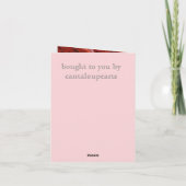 Carte 42e anniversaire du Mariage Jasper (Dos)