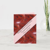 Carte 42e anniversaire du Mariage Jasper (Devant)