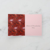 Carte 42e anniversaire du Mariage Jasper (Intérieur)