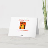 Carte 45e anniversaire avec magnolia (Dos)