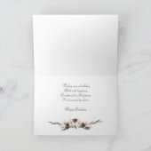 Carte 45e anniversaire avec magnolia (Intérieur)