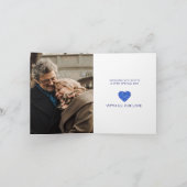 Carte 45e anniversaire de mariage Saphir Amour si fort (Intérieur)