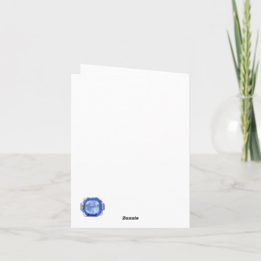 Carte 45e anniversaire du Mariage (Dos)