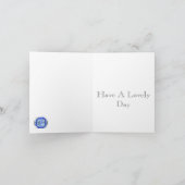 Carte 45e anniversaire du Mariage (Intérieur)