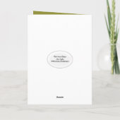 Carte 45e Anniversaire Ours Avec Mug De Bière (Dos)