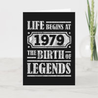 46 Ans 1979 Naissance De La Légende 46e Anniversai