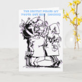 Carte 4726a, Le Dentiste M'A Sorti La dent ! ! ! ! ! ! ! (Fleur jaune)