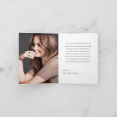 Carte 47 & Fabulous Orchid Photo Birthday Greeting Card (Intérieur)