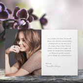 Carte 47 & Fabulous Orchid Photo Birthday Greeting Card