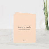 Carte 47e anniversaire du Mariage (Dos)