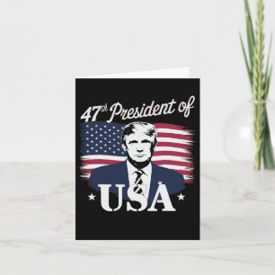 Carte 47ème mémoire d'investiture du président Donald Tr