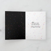 Carte 48e anniversaire du Mariage Toast de Champagne (Intérieur)