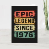 Carte 49 ans Anniversaire 1976 Epic Legend 49e Anniversa (Devant)
