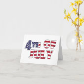 Carte 4 juillet (Fleur jaune)