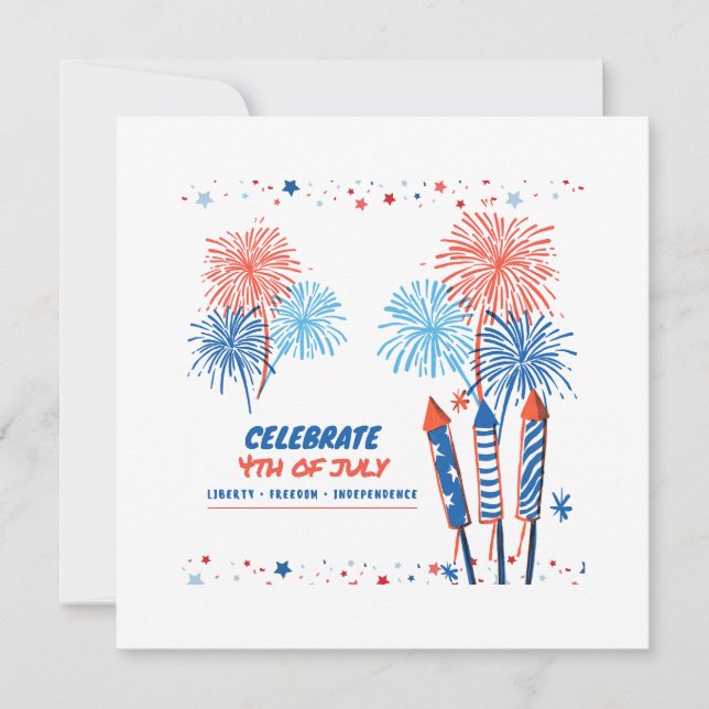 Carte 4 juillet  (Devant)