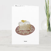 Carte 4 juillet avec gâteau à l'ananas et réceptio (Dos)